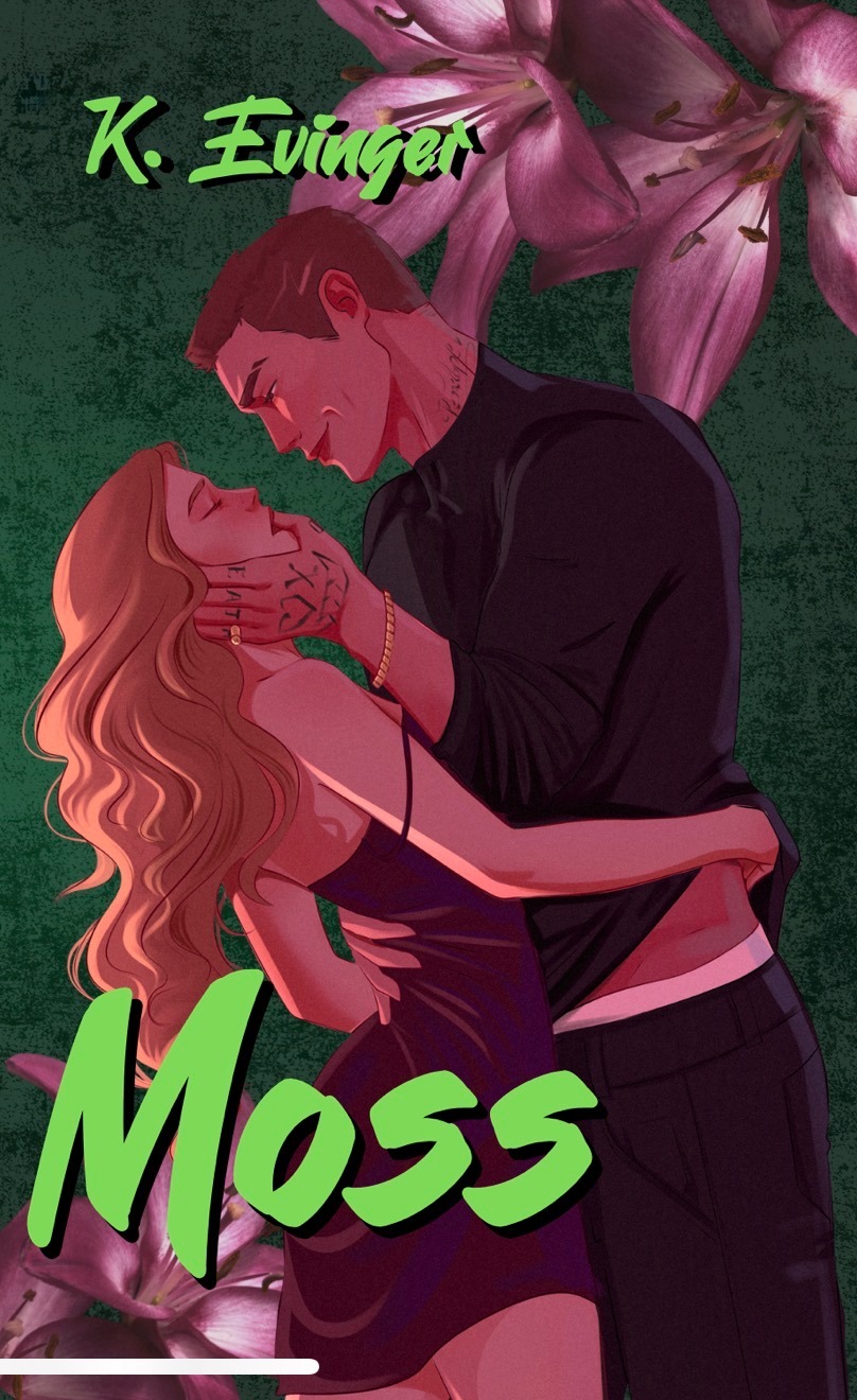 Moss book cover by K. Evinger Books